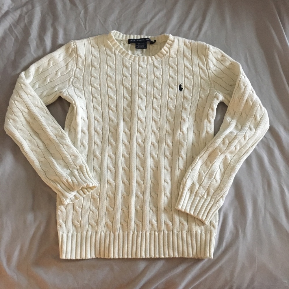 Ralph Lauren Cable-Knit Cotton Sweater